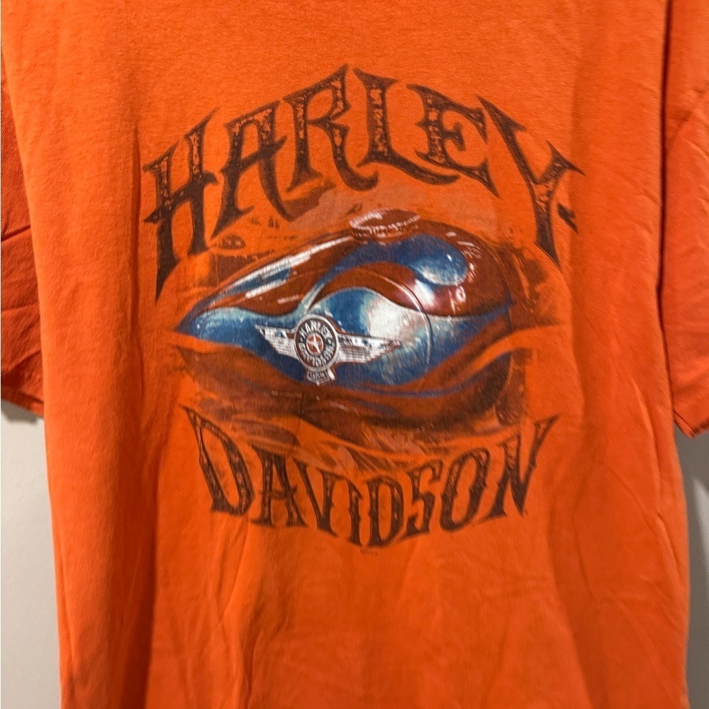 Harley Davidson Cambridge, Ont Biker T-Shirt - Picture 4 of 7